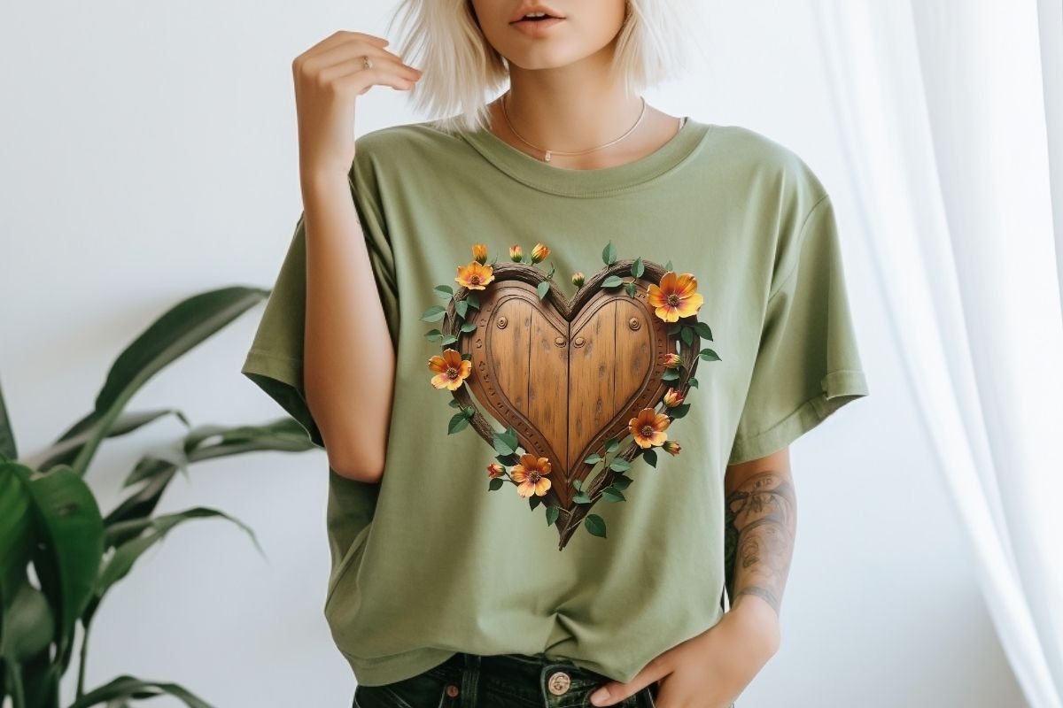 Wooden Heart Door Hearts Quotes & Sayings