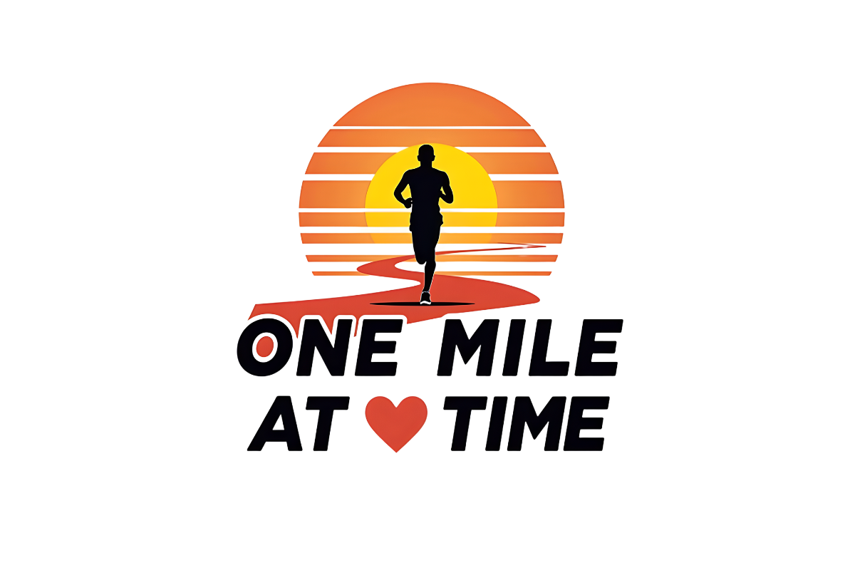 One Mile at a Time Clipart