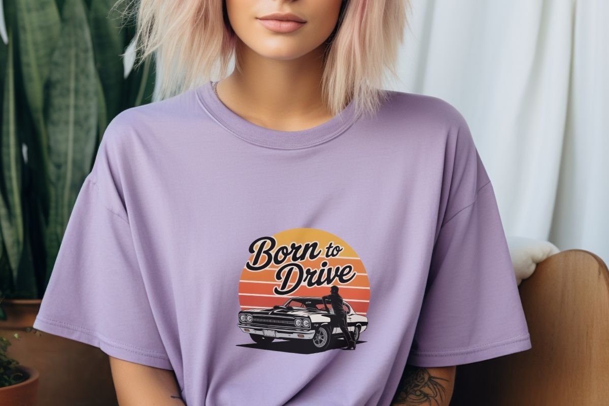 Born to Drive Sunshine Clipart