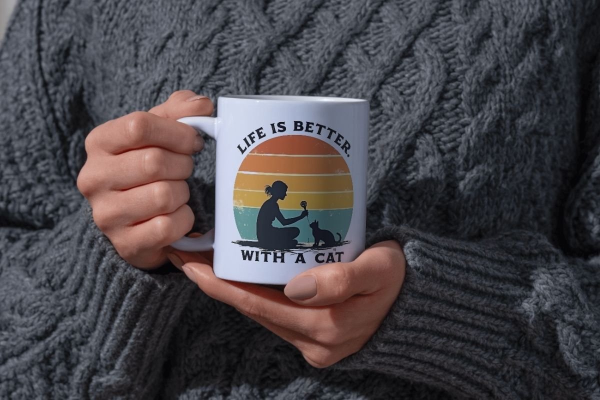 Life is Better With a Cat Design