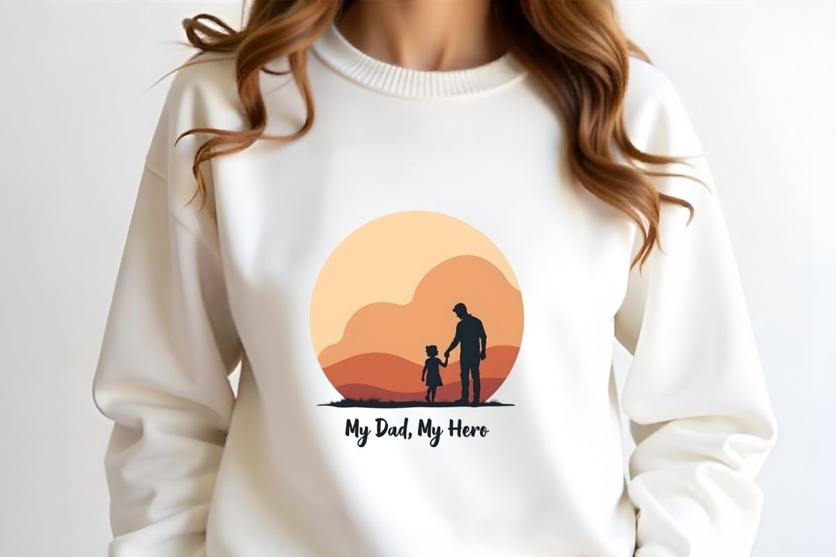 My Dad My Hero Sunshine Clipart