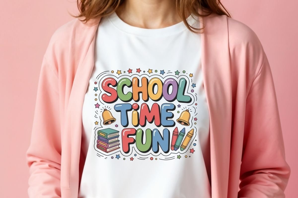 We Love School Time Fun Design