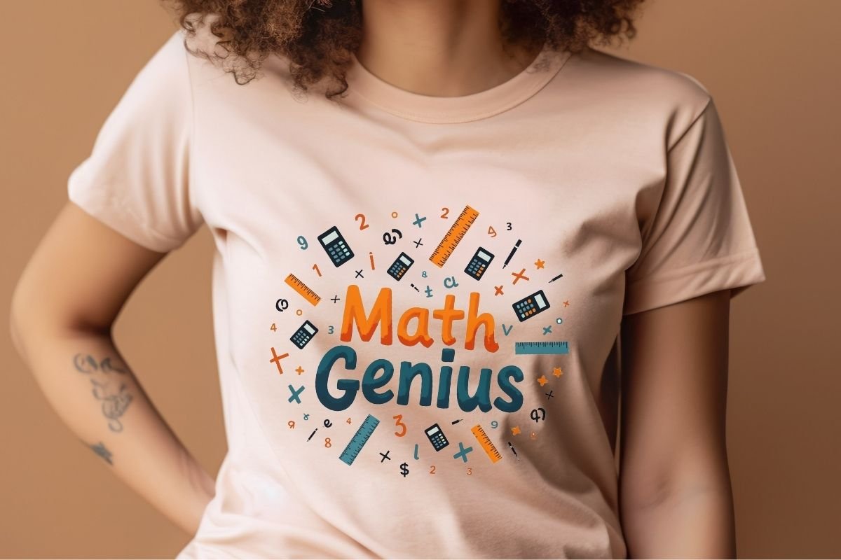 We Love School Math Genius Design