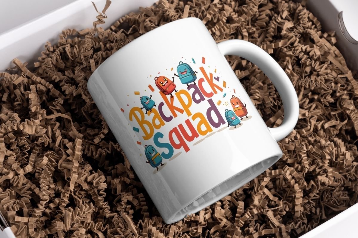 We Love School Backpack Squad