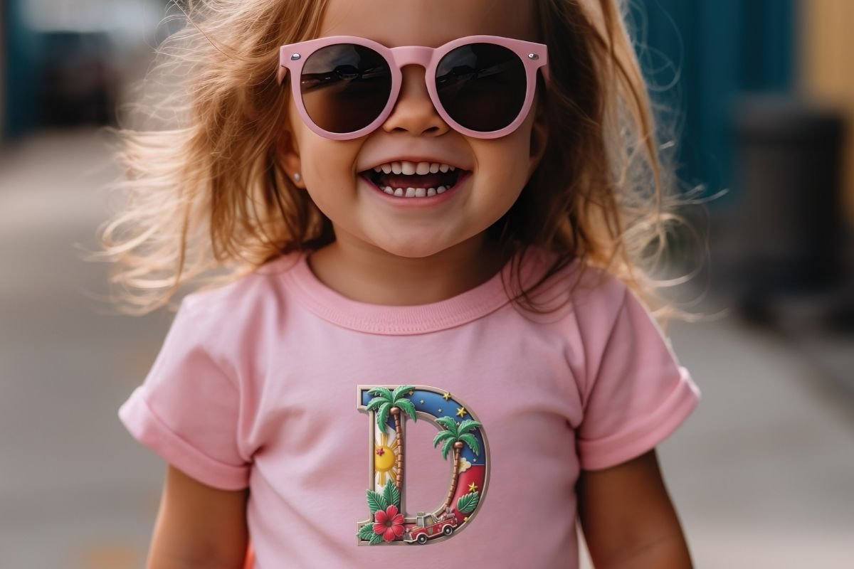 Travel Letters Letter D Clipart