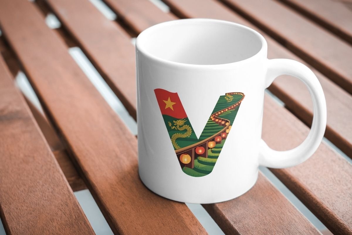 Travel Letters Letter V Design