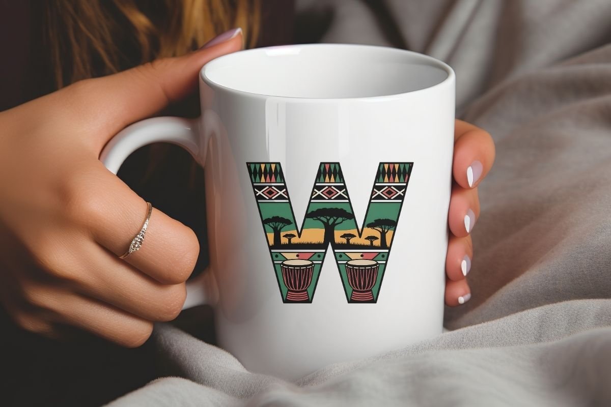 Travel Letters - Letter W Design