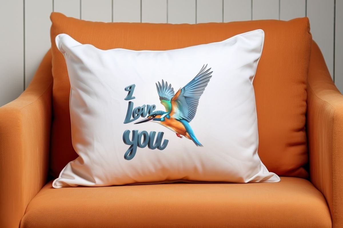 Beautiful Kingfisher Love Design