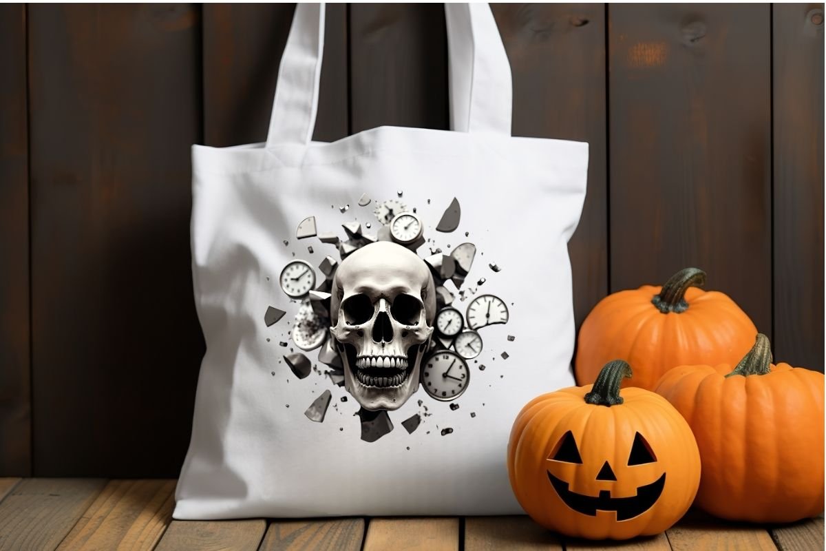 No Fear Skull & Broken Clocks