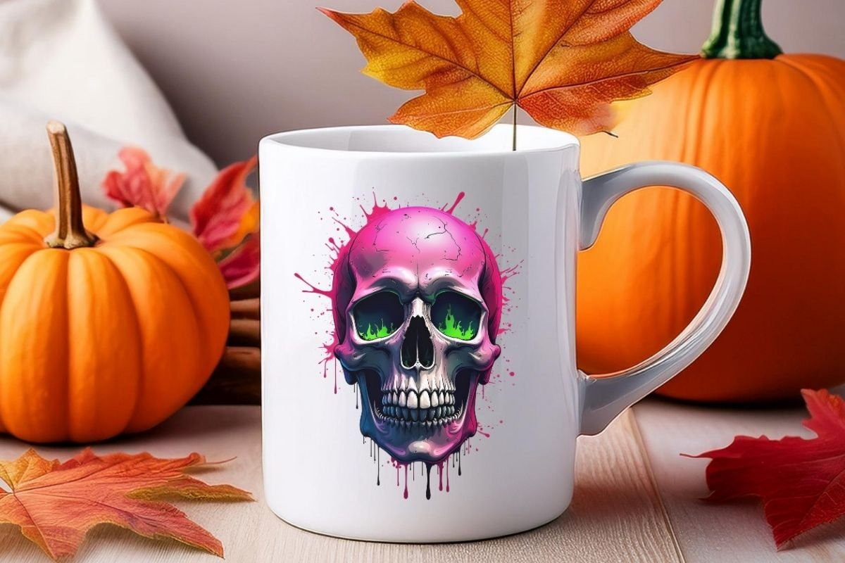 No Fear Skull Timeless Clipart