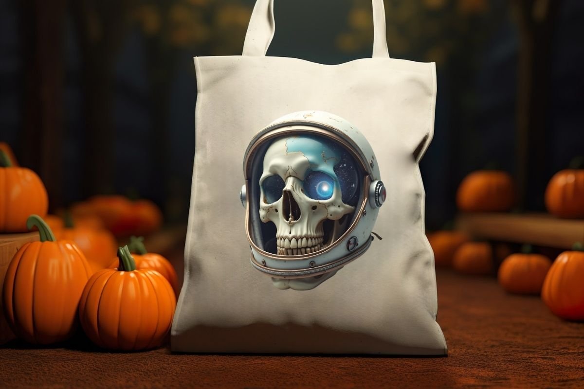 No Fear Skull Astronaut Clipart