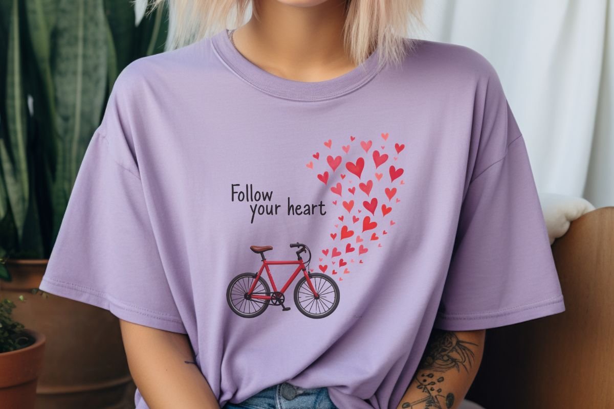 Follow Your Heat Tree Bicycle