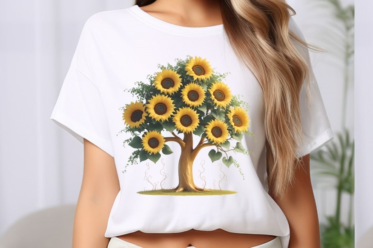 Love Is A Beautiful SunflowersTree Design