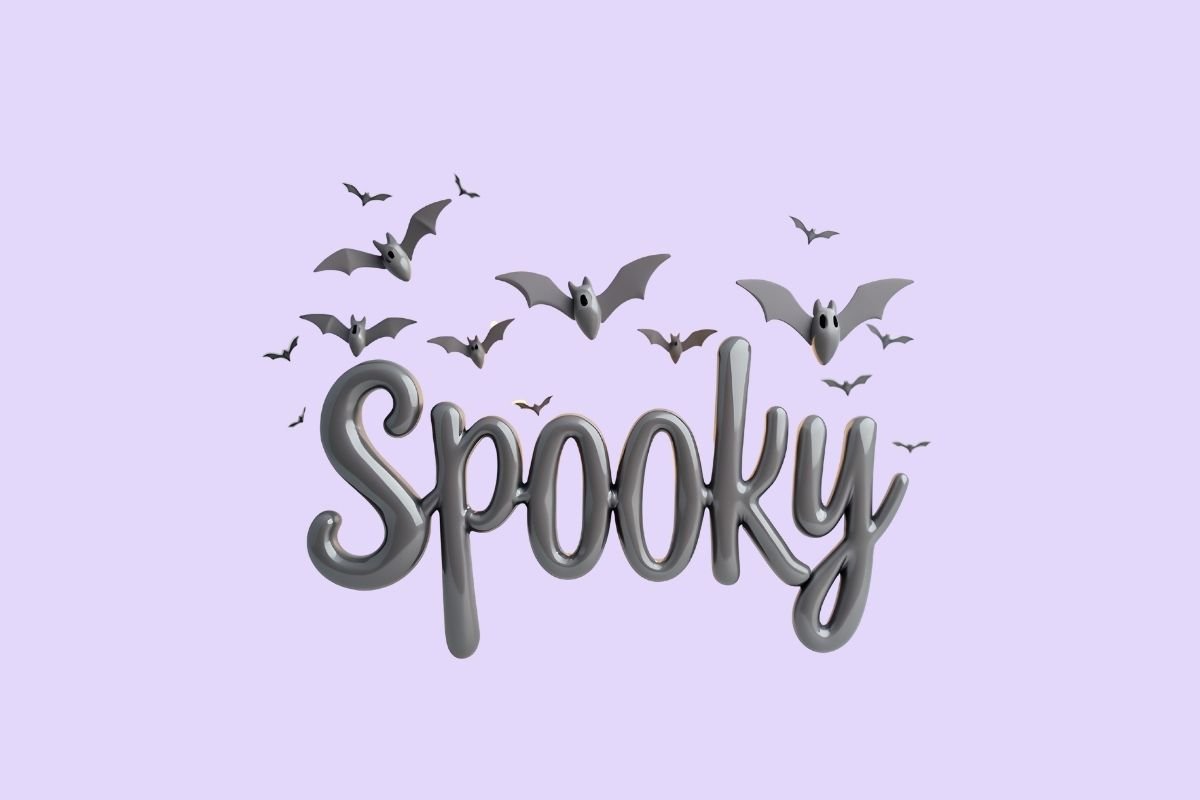 Ghostly Greetings Halloween Spooky Clipart