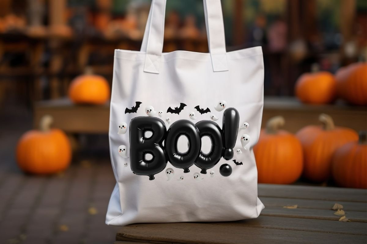 Ghostly Greetings Halloween Boo Clipart