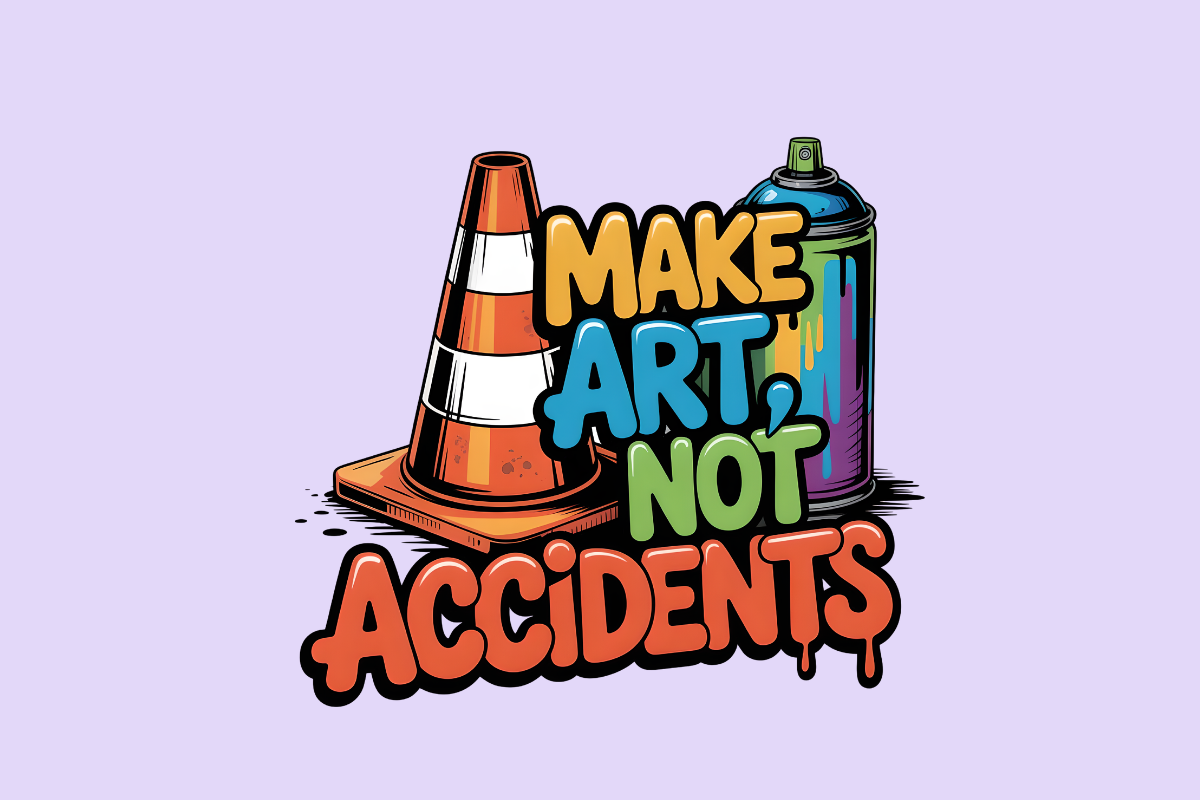 The Ultimate Cartoon Cone Make Art, Not Accidents