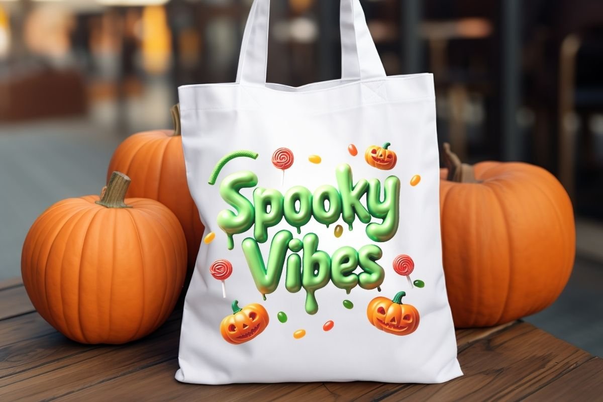Ghostly Greetings Spooky Vibes Design
