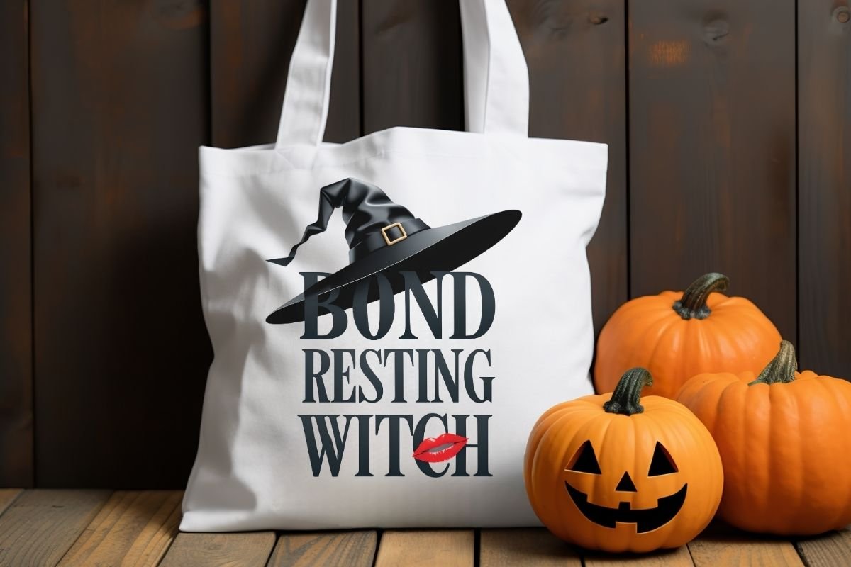 Ghostly Greetings Bond Resting Witch