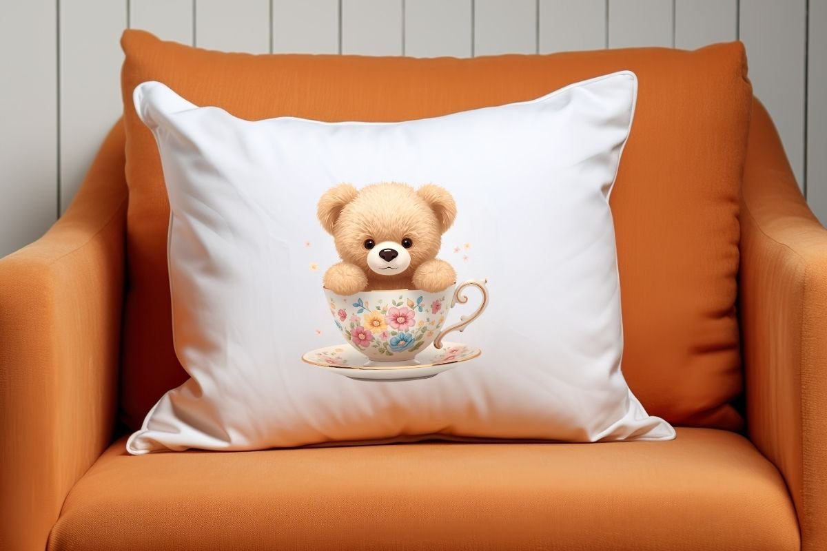 Teddy Bear Teacup Clipart