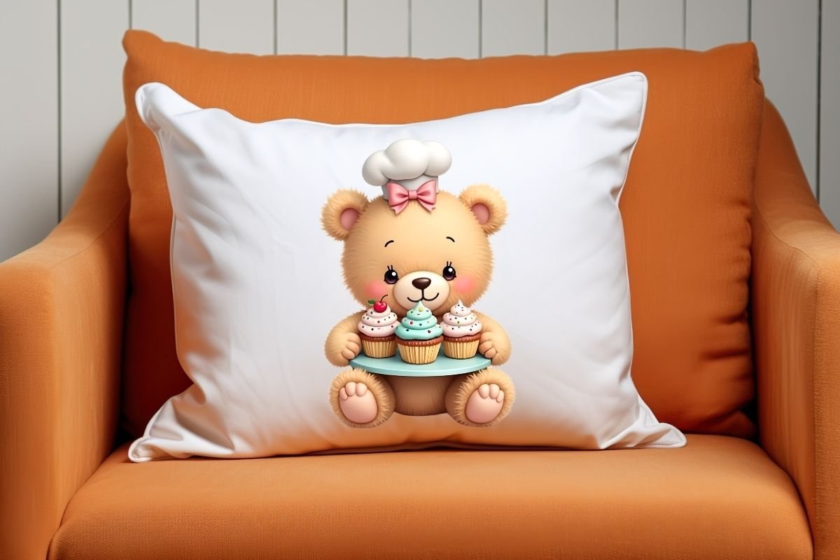 Baking Teddy Bear Clipart