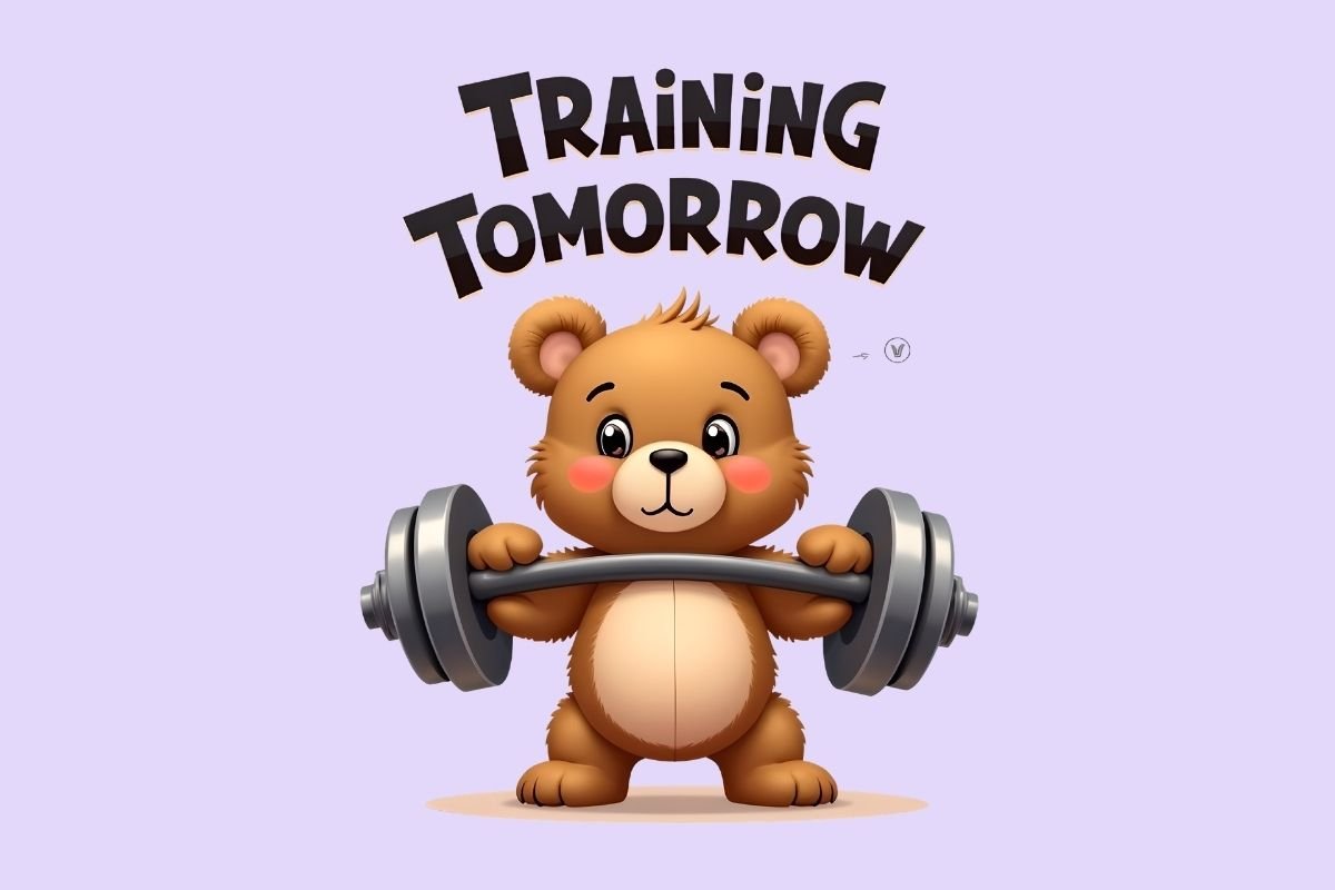 Training Tomorrow Bear Clipart
