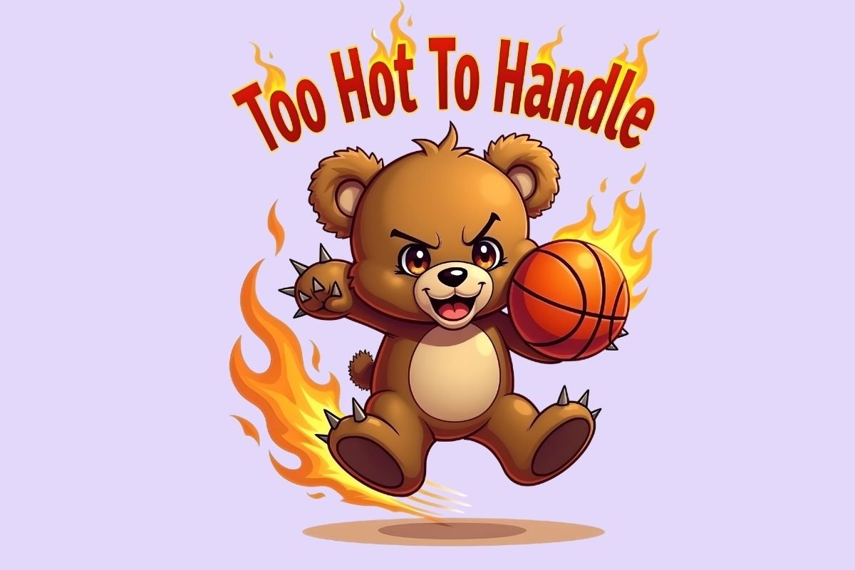 Slam Jam Basketball Bear Design