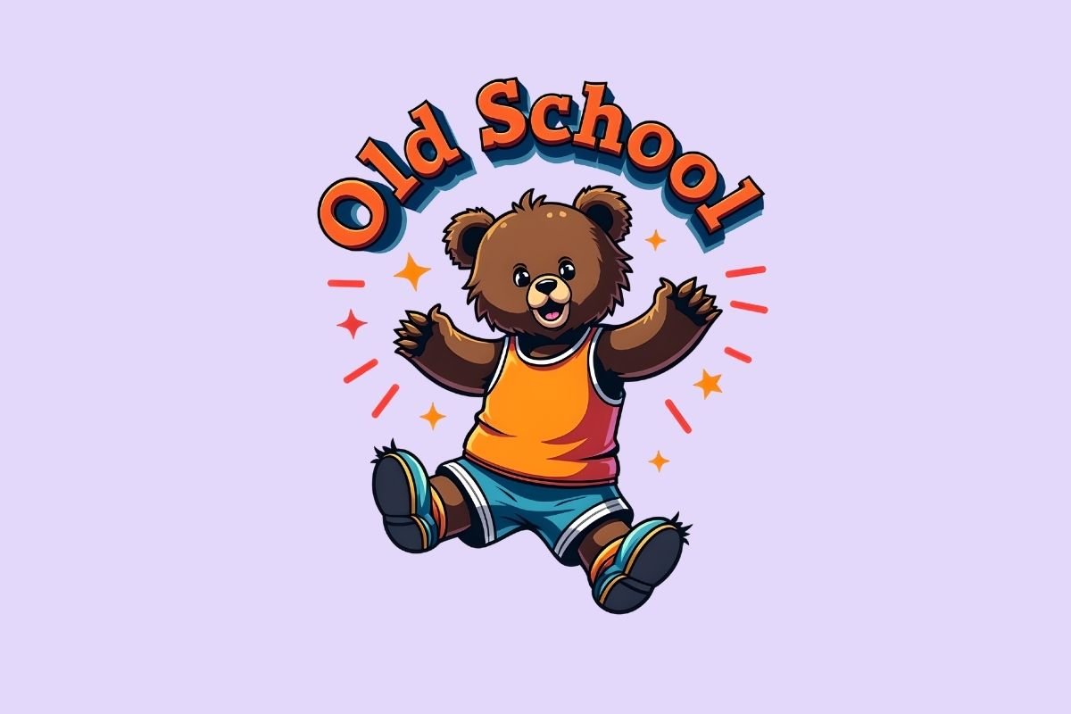Old School Slam Jam Clipart