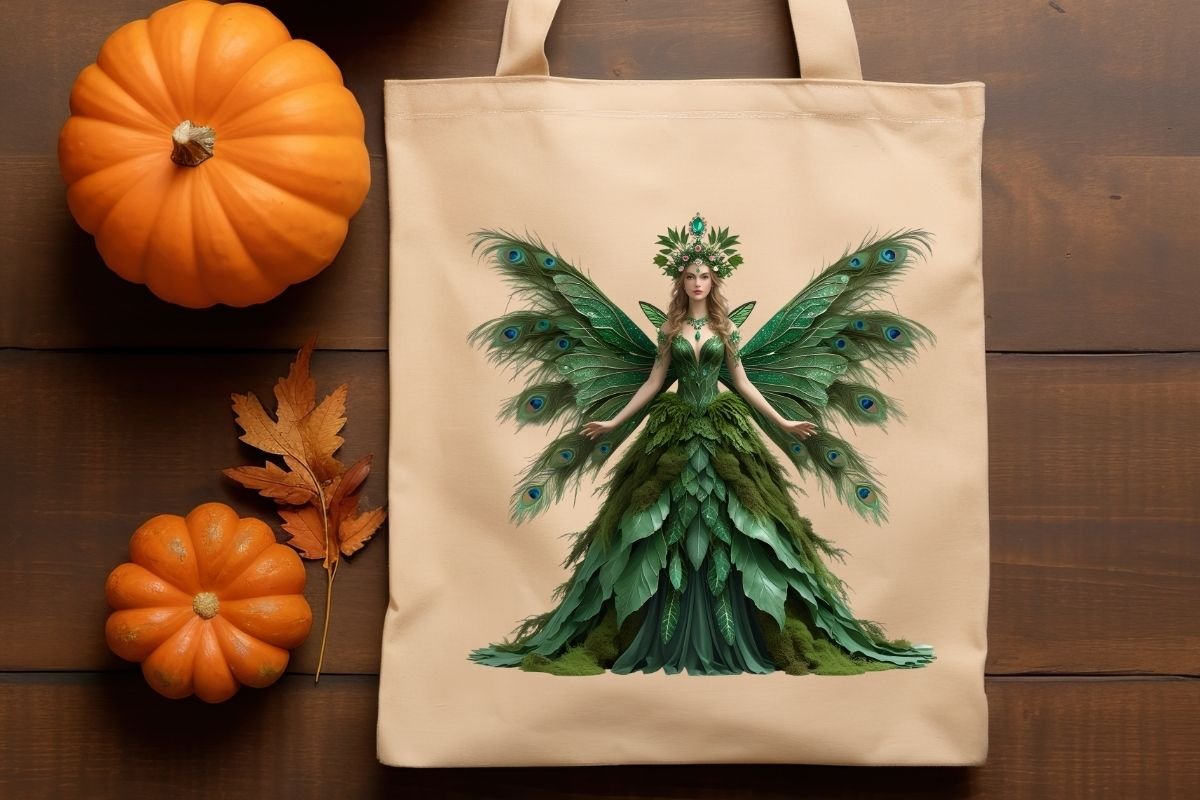 Beautiful Fairy Peacock Clipart