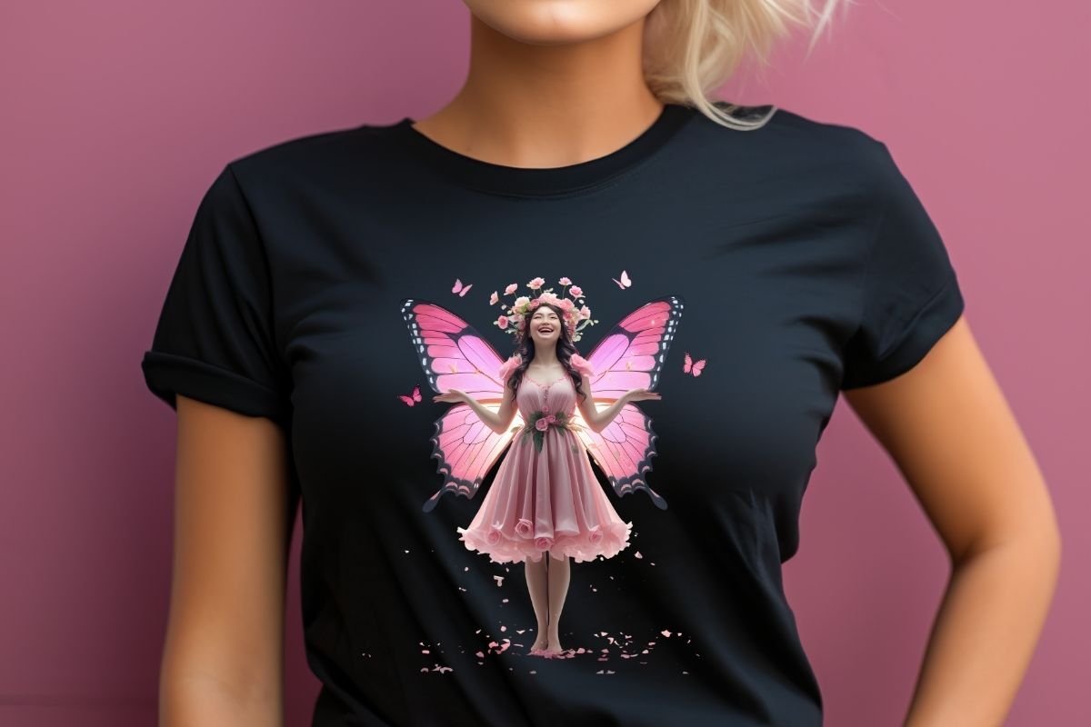 Beautiful Fairy Butterfly Clipart