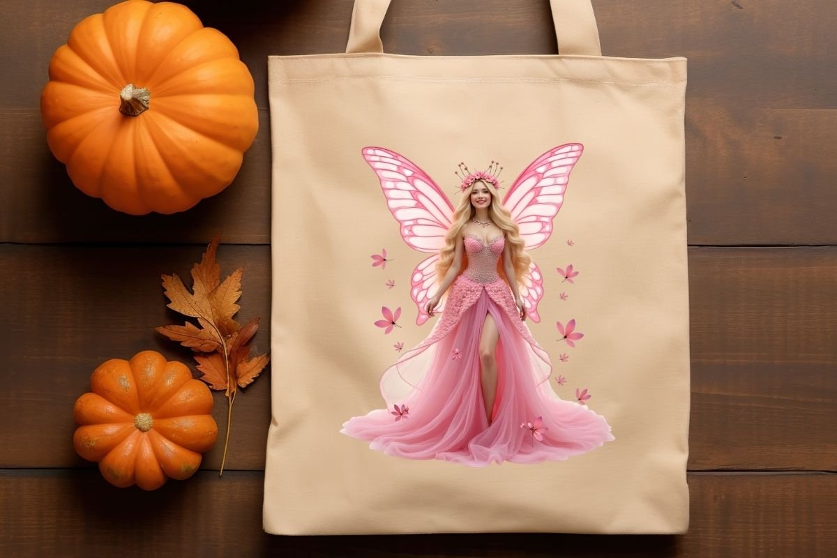 Beautiful Fairy Pink Clipart