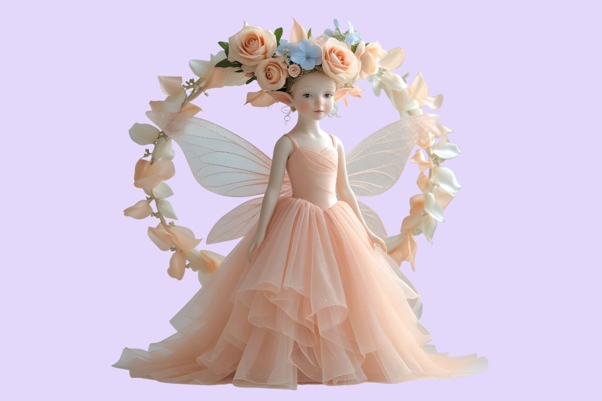 Beautiful Fairy Floral Clipart