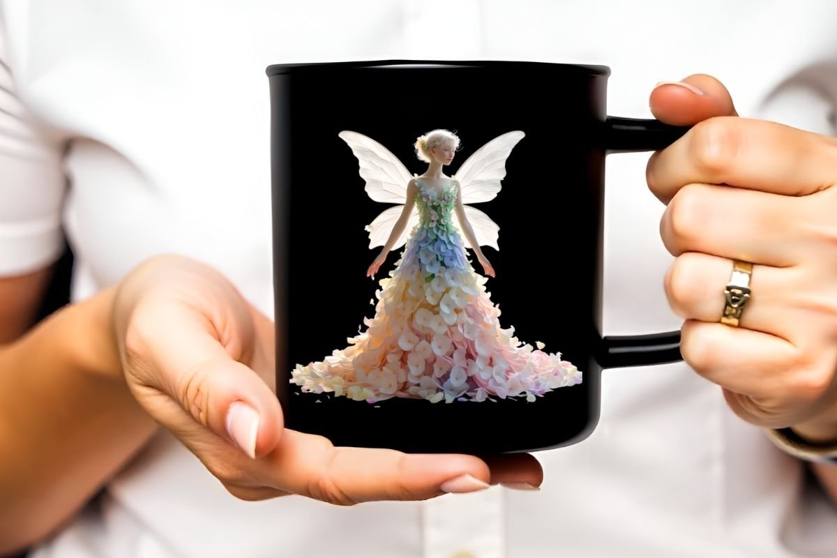 Beautiful Fairy Floral Clipart
