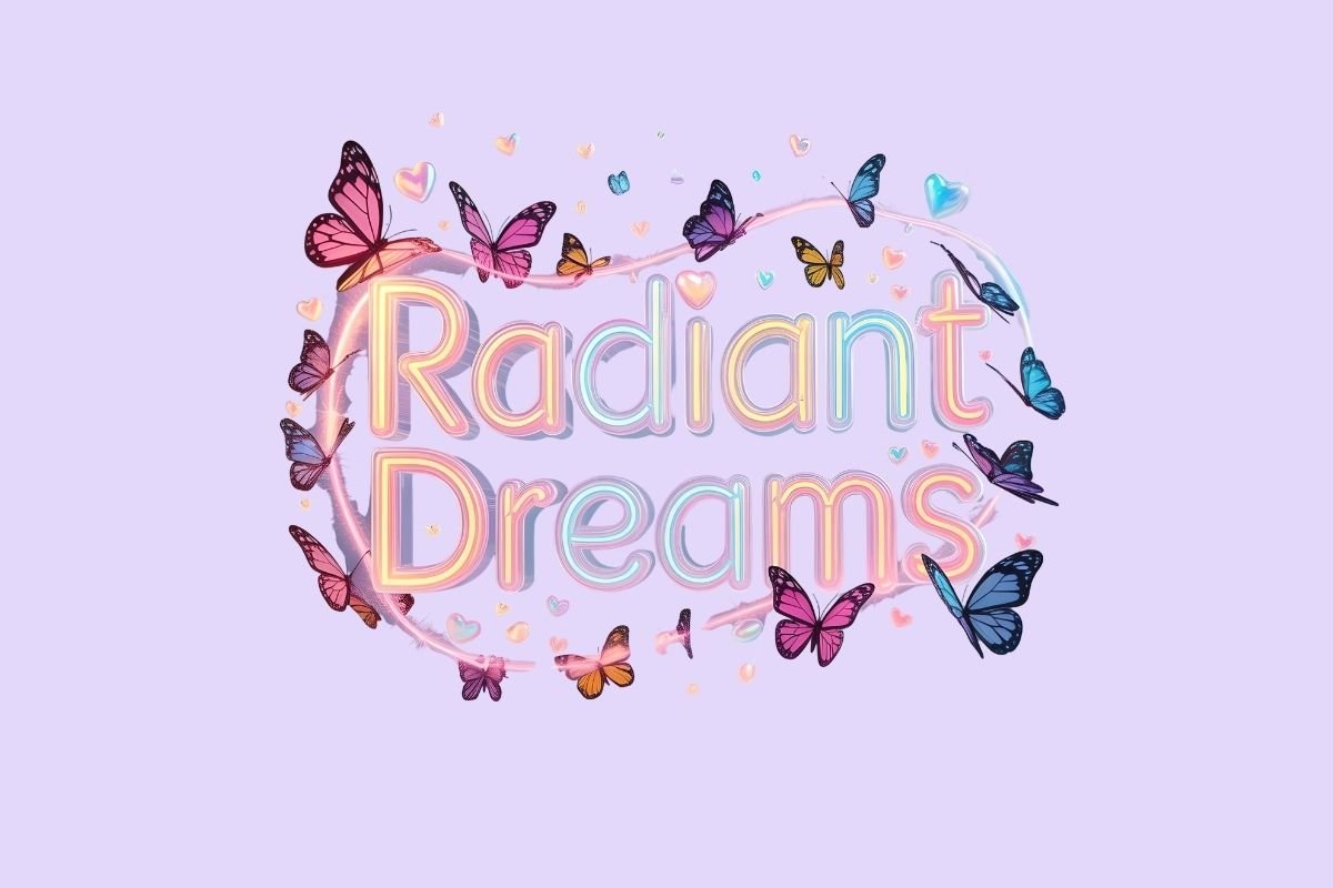 Magical “Radiant Dreams” Butterfly Design