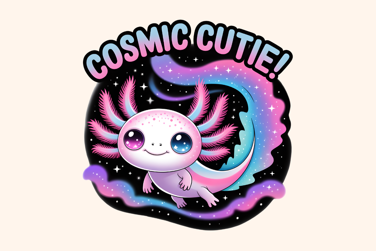Cosmic Cutie Aurora Axolotl