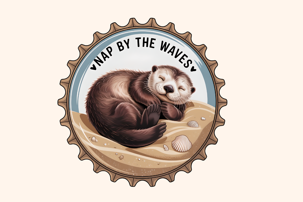 Nap By Waves Cap Scene