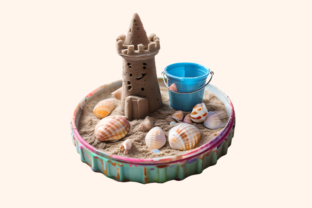 Tiny Beach Cap Sandcastle
