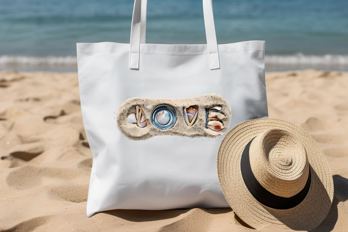 Love Sand Shell Clipart