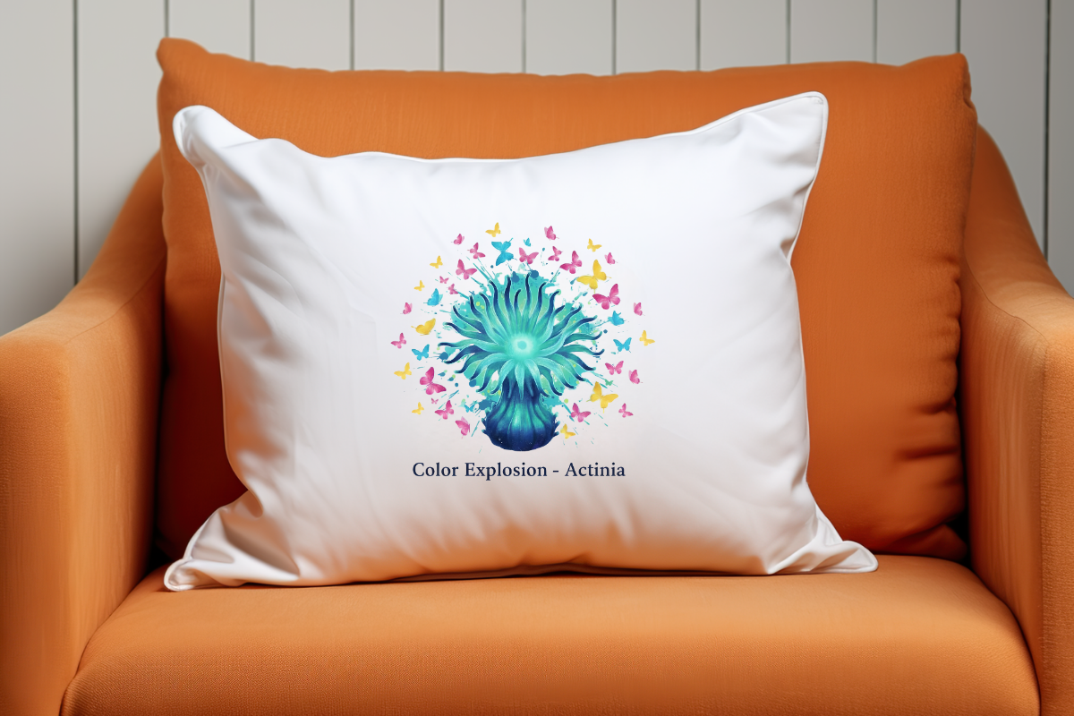 Actinia Ocean Color Explosion Design