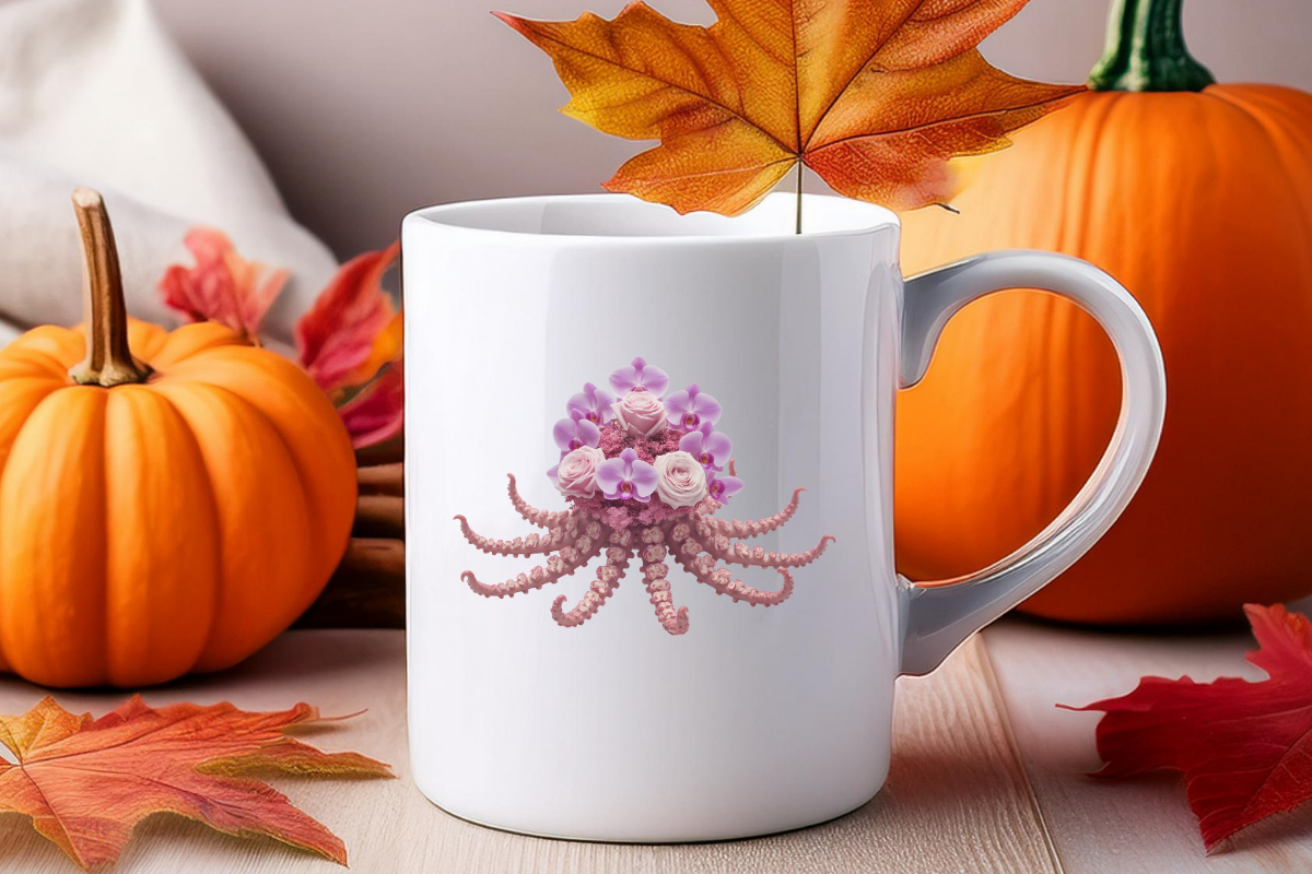 The Ocean Actinia Floral Design