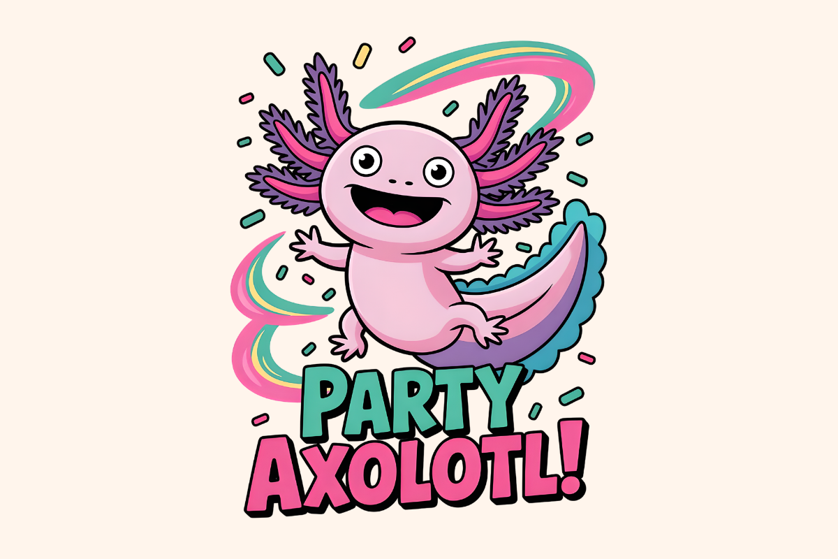 Party Axolotl Aurora Axolotl