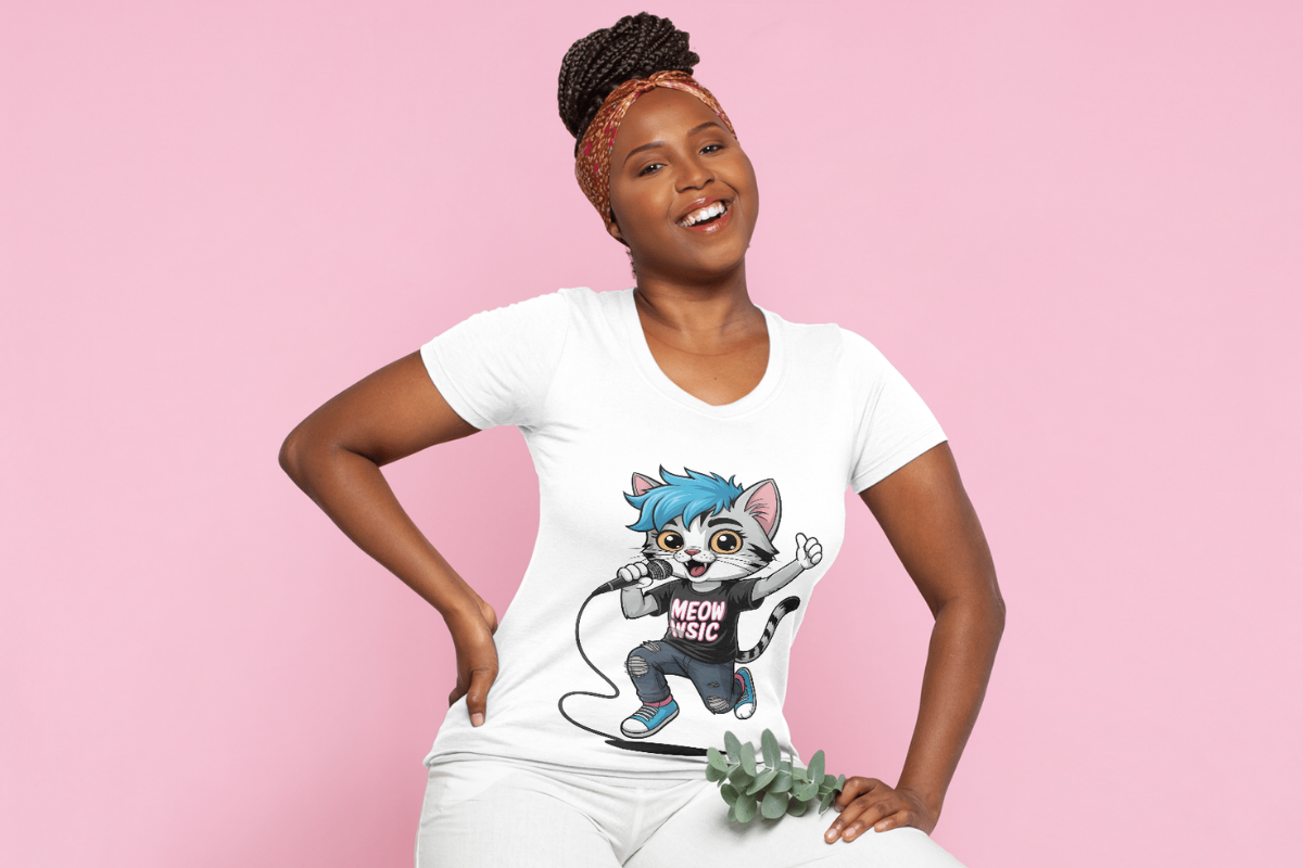 DJ Cat Music Meow NsIc Clipart