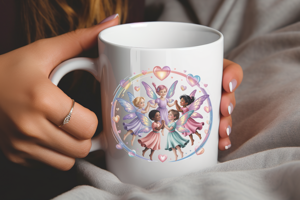 Fairy Circle Firry Babe Clipart