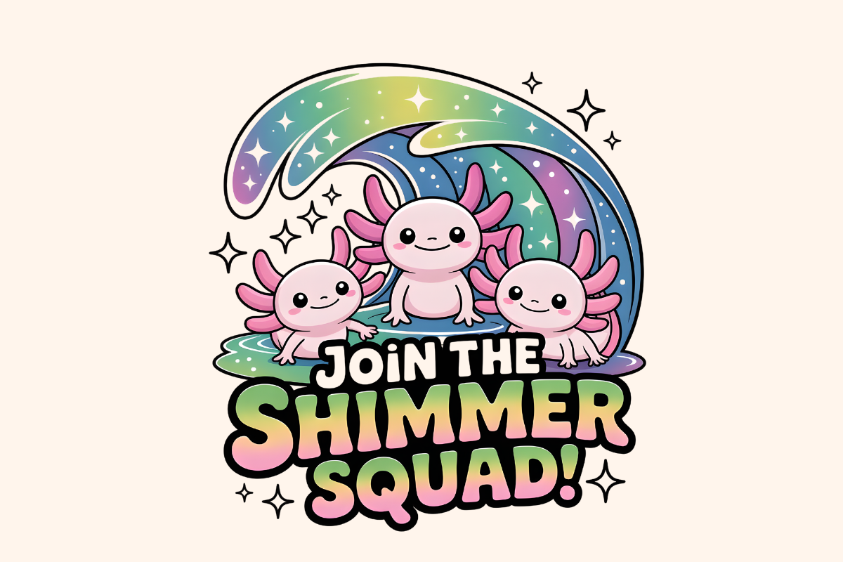 Shimmer Squad Aurora Axolotl