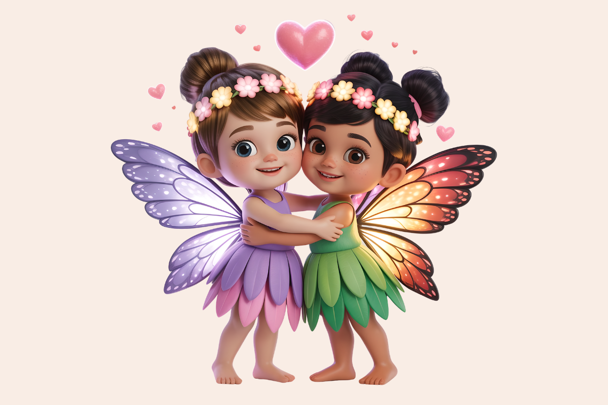Fairy Best Friends FB Art