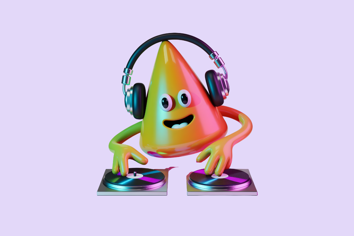 Ultimate Cartoon Traffic Cone DJ